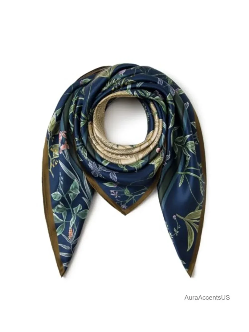 100% Mulberry Silk Scarf - 35